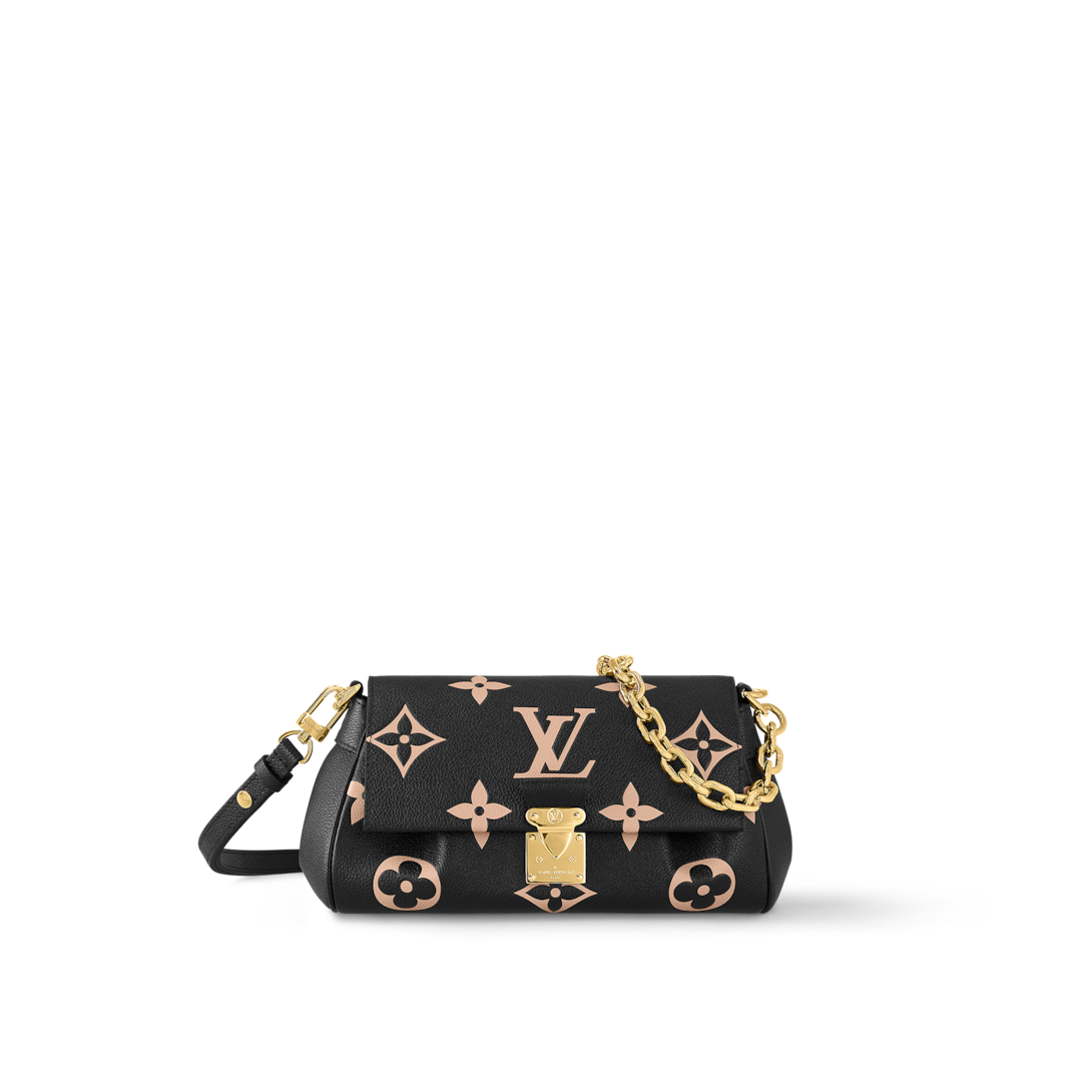 Favorite Bicolour Monogram Empreinte Leather - Handbags | LOUIS 